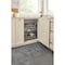 Rev-A-Shelf Steel, Orion Gray, 37.6 in W, 24.5 in H, 21.55 in D, 21.55 in L, Orion Gray 5372-18-FOG-L - alternate 3